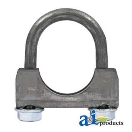 A & I Products 1-1/8" Muffler Clamps 3.75" x4" x2" A-CL118